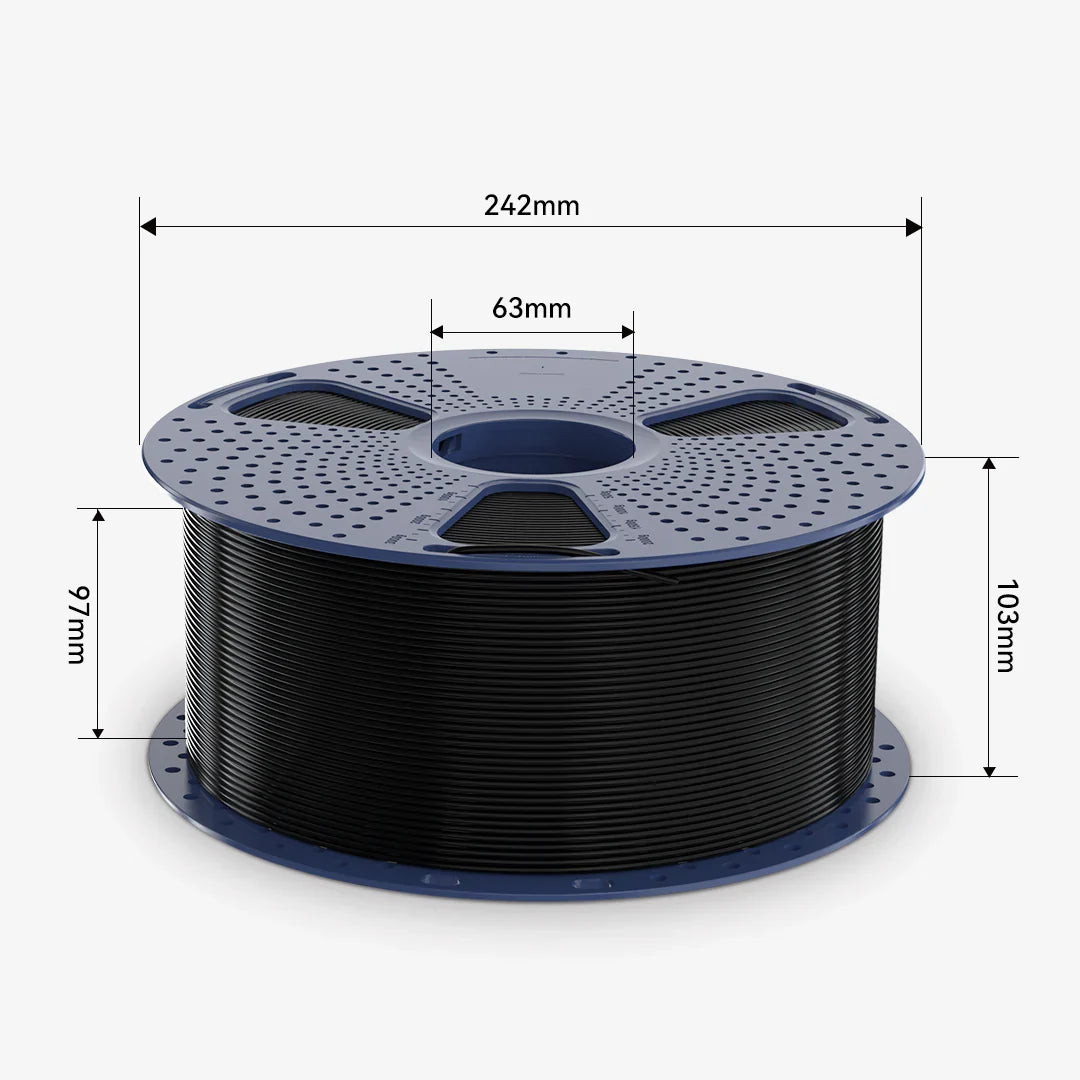 Matte PLA 3KG Large Spool 3D Printer Filament 3KG