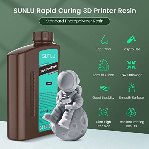 [Get 5 for the Price of 4] 1000g Standard Resin, Water-wash Standard Resin and Standard Plus Resin