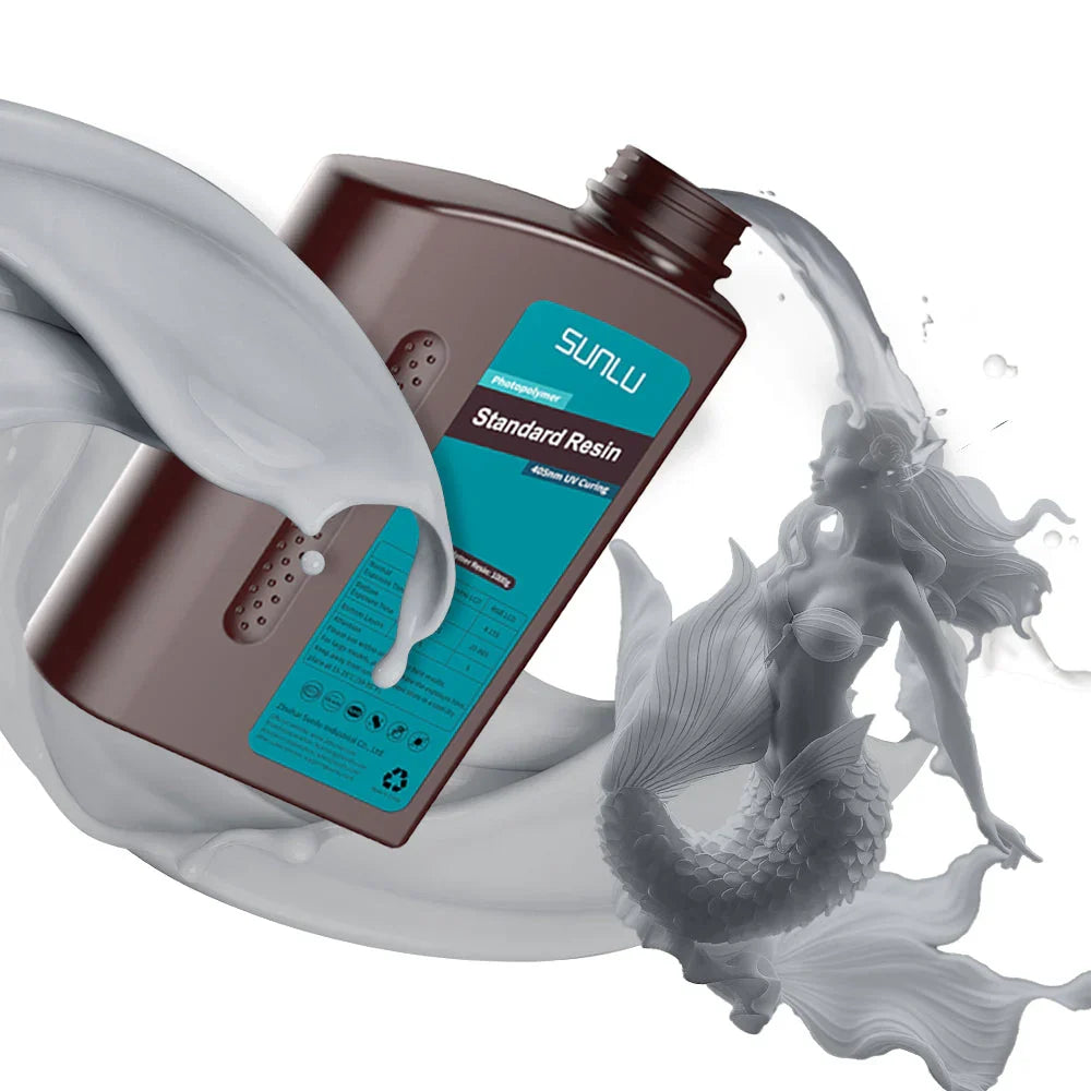 [Get 5 for the Price of 4] 1000g Standard Resin, Water-wash Standard Resin and Standard Plus Resin