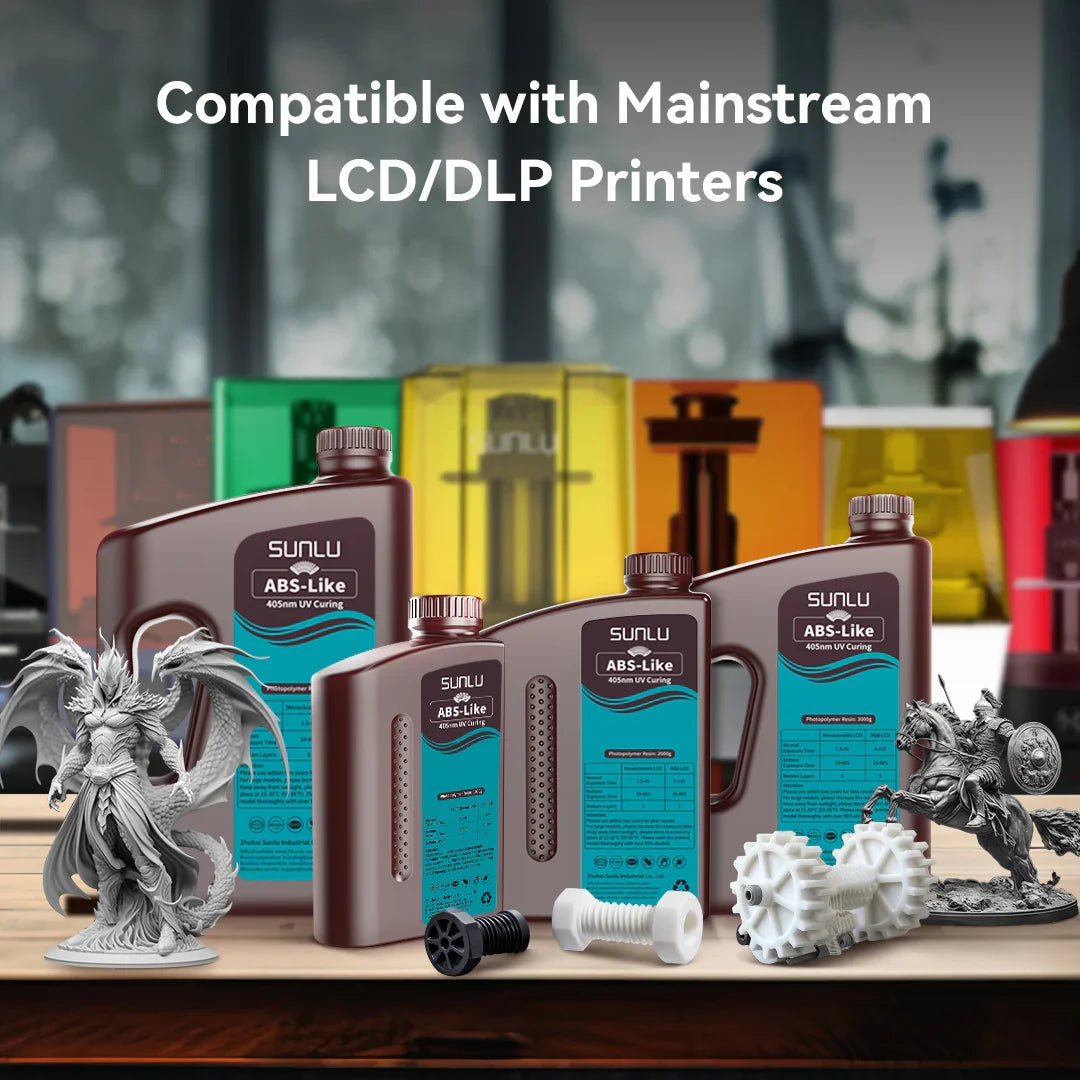 [MOQ: 6Bottles] ABS Like Resin and Water-wash ABS Like Resin 1000G