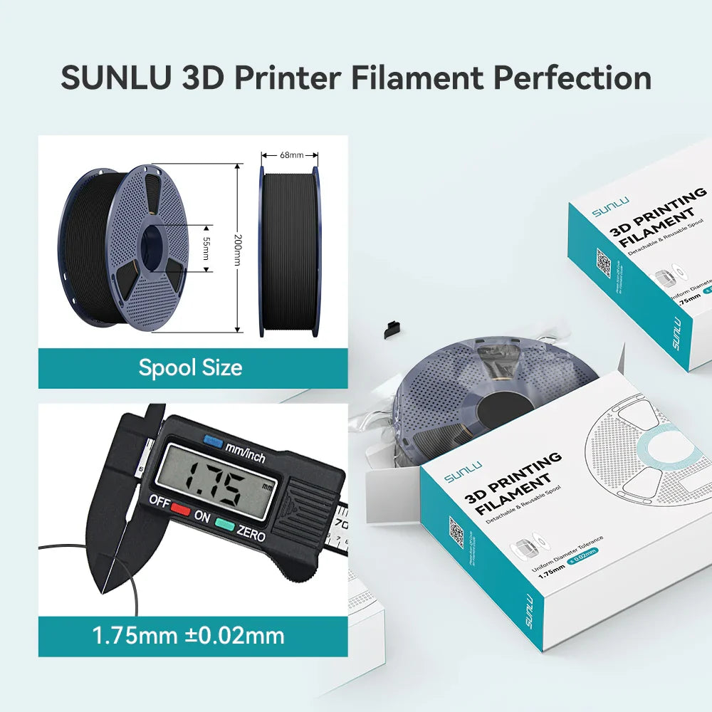 [MOQ: 6KG] High Speed Matte PETG 3D Printer Filament 1KG