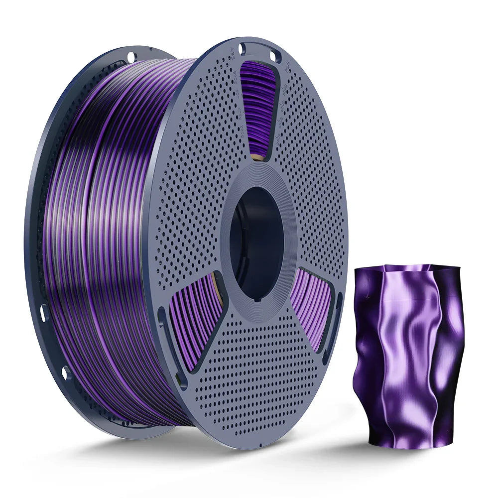 [MOQ: 3KG] Multi-Color SILK Filament(Dual-color, Tri-color and Four-color) 3D Printer Filament 1KG