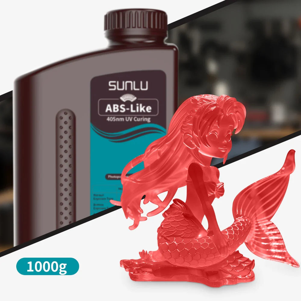 [MOQ: 6Bottles] ABS Like Resin and Water-wash ABS Like Resin 1000G