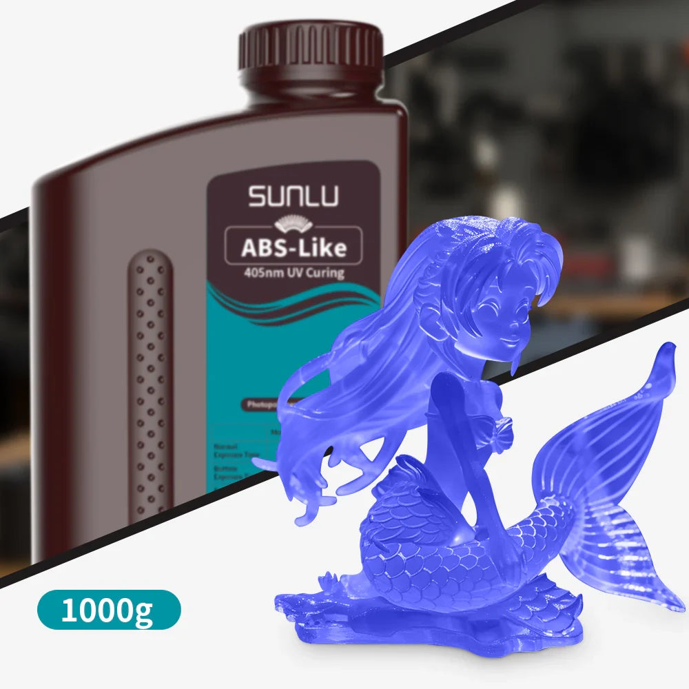 [MOQ: 6Bottles] ABS Like Resin and Water-wash ABS Like Resin 1000G