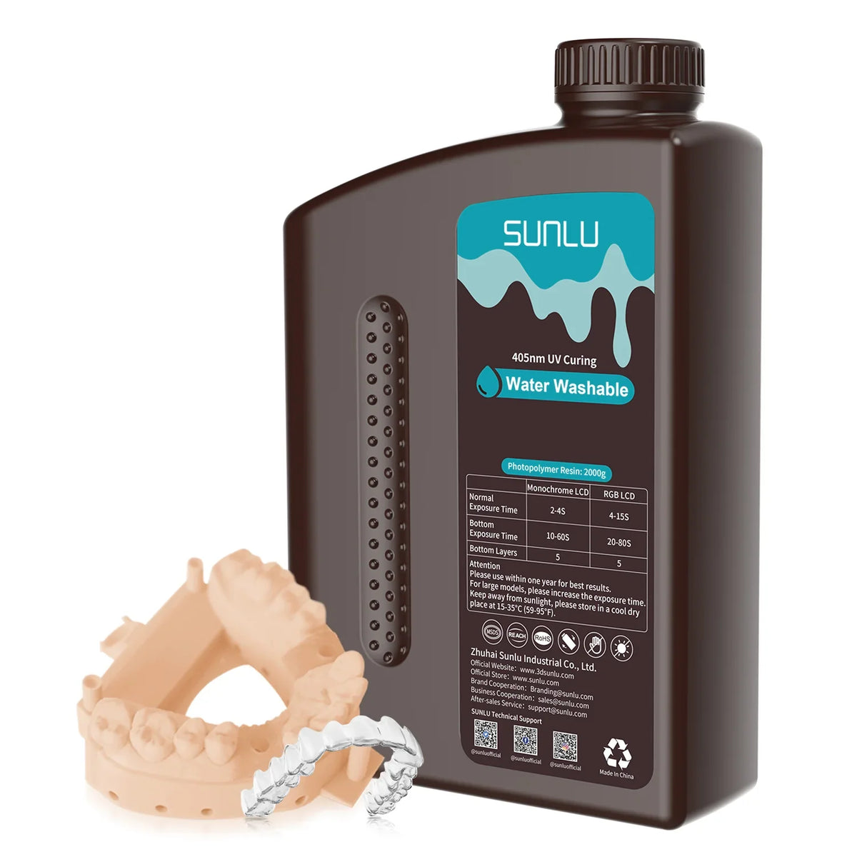 [Get 3 for the Price of 2] 2000g Standard Resin, Water-Wash Standard Resin, ABS Like Resin and High-tough Resin