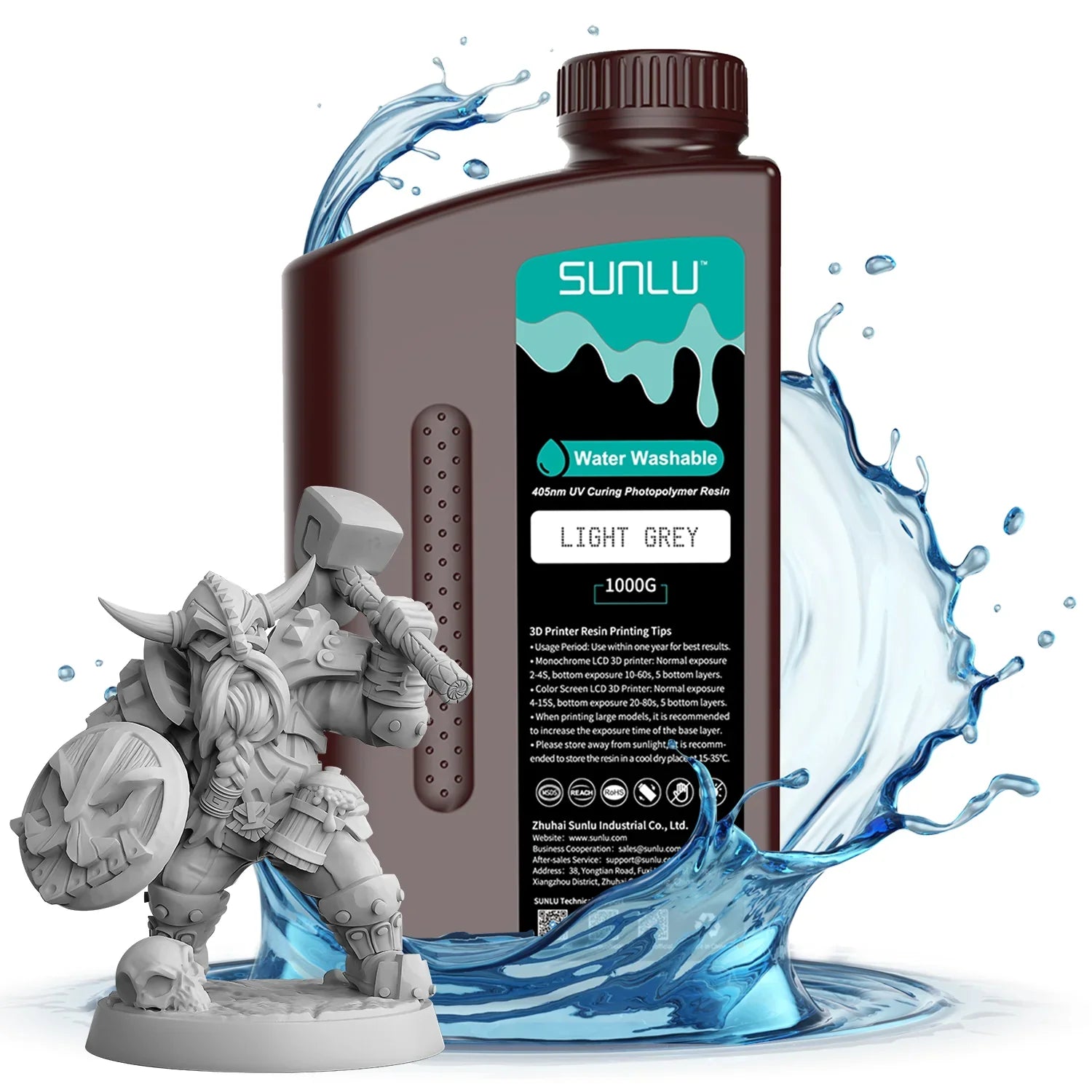 [Get 5 for the Price of 4] 1000g Standard Resin, Water-wash Standard Resin and Standard Plus Resin